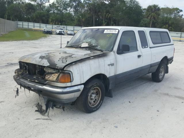 1FTCR14U6PTA73159 - 1993 FORD RANGER SUP WHITE photo 2