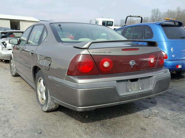 2G1WH55K129183436 - 2002 CHEVROLET IMPALA LS TAN photo 3