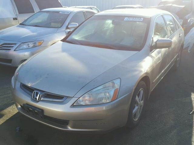 1HGCM55604A122712 - 2004 HONDA ACCORD EX GRAY photo 2