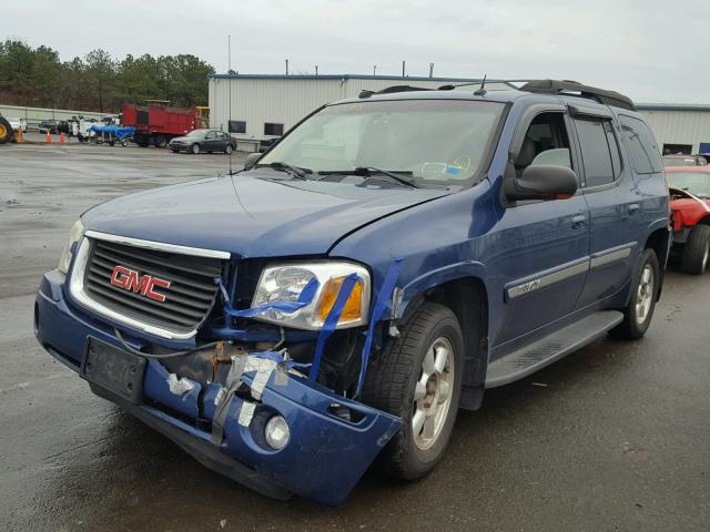 1GKET16S056122927 - 2005 GMC ENVOY XL BLUE photo 2