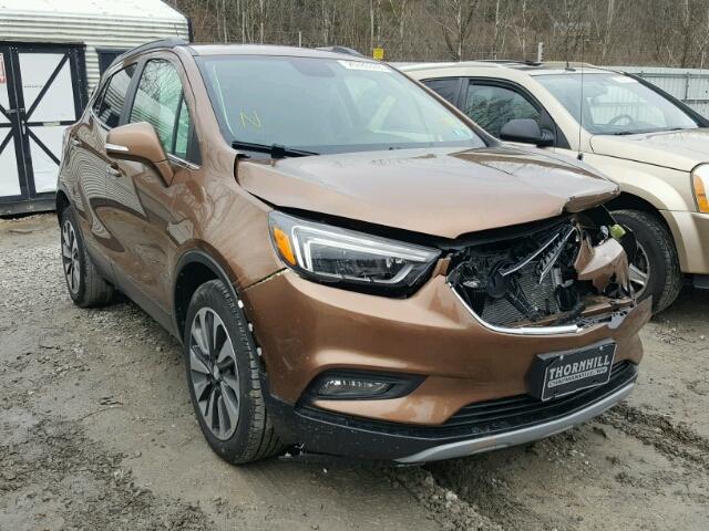 KL4CJCSB2HB086013 - 2017 BUICK ENCORE ESS BROWN photo 1