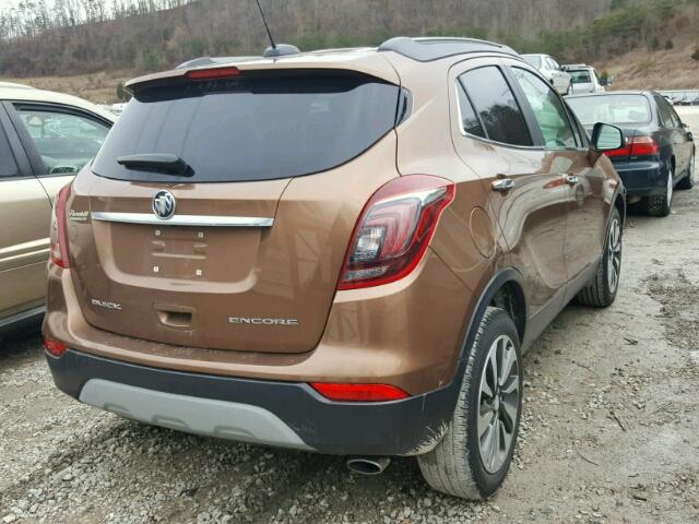 KL4CJCSB2HB086013 - 2017 BUICK ENCORE ESS BROWN photo 4