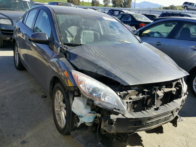 JM1BL1WP3D1785706 - 2013 MAZDA 3 I GRAY photo 1