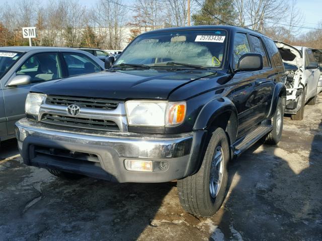 JT3HN86R310356182 - 2001 TOYOTA 4RUNNER SR BLACK photo 2