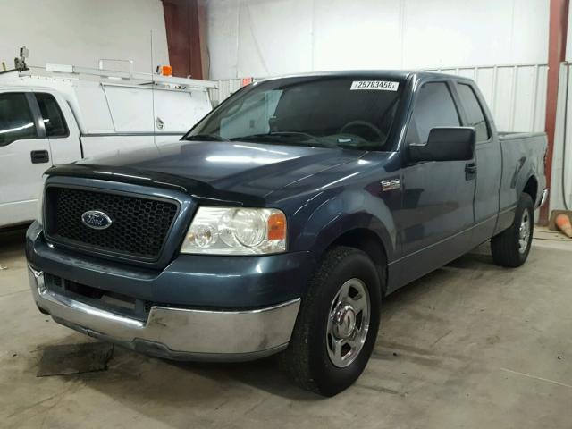 1FTRX12W04NC13274 - 2004 FORD F150 BLUE photo 2