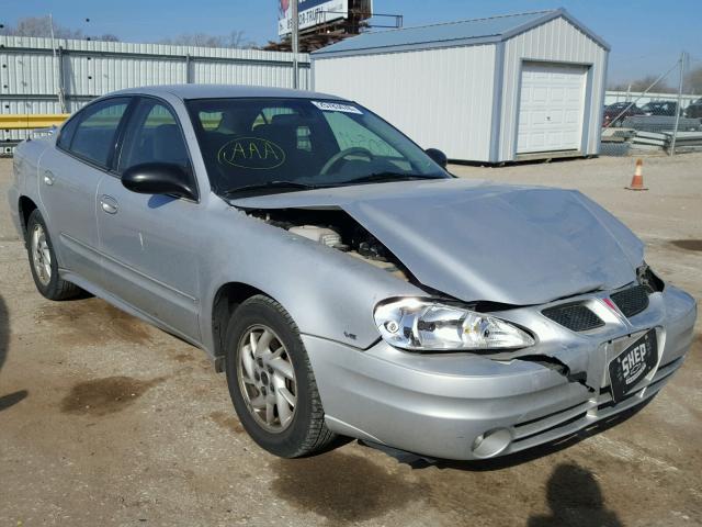 1G2NF52E53M717828 - 2003 PONTIAC GRAND AM S SILVER photo 1