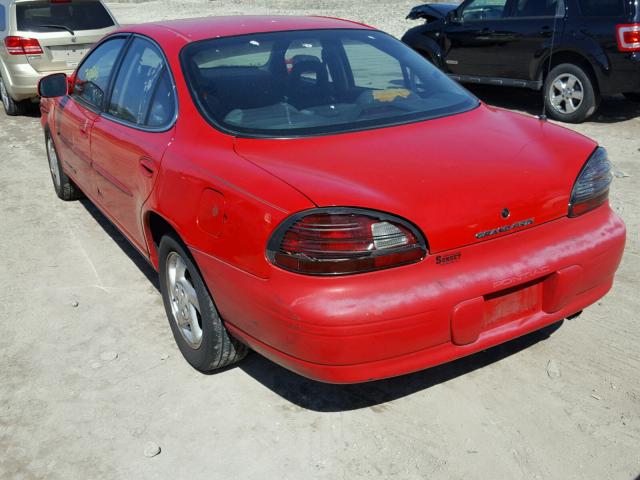 1G2WJ52K3VF225248 - 1997 PONTIAC GRAND PRIX Qırmızı foto 3