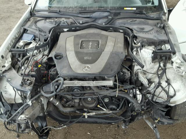 WDBUF56X77B150931 - 2007 MERCEDES-BENZ E 350 WHITE photo 7