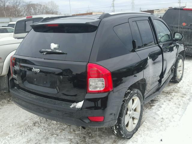 1C4NJDBB0CD572272 - 2012 JEEP COMPASS SP BLACK photo 4