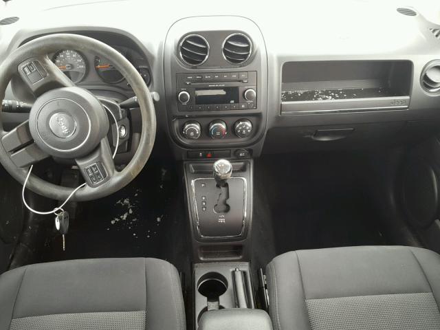 1C4NJDBB0CD572272 - 2012 JEEP COMPASS SP BLACK photo 9