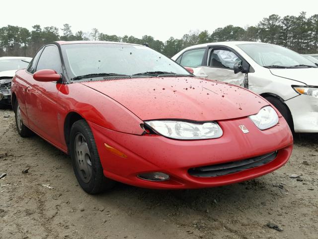 1G8ZR12792Z296965 - 2002 SATURN SC2 RED photo 1