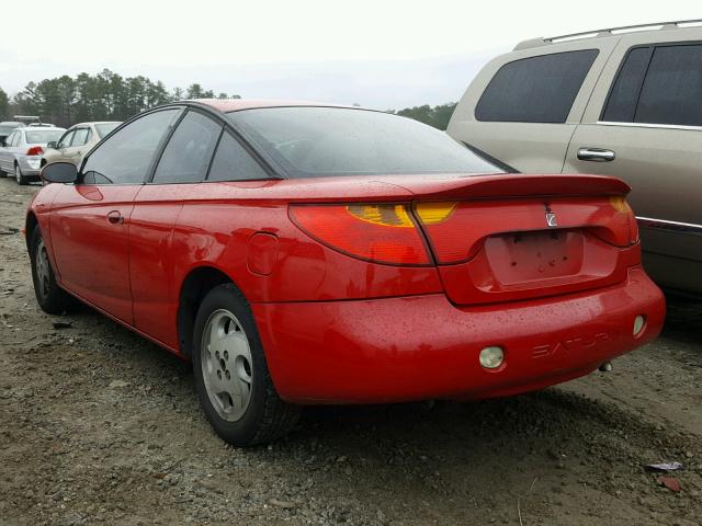 1G8ZR12792Z296965 - 2002 SATURN SC2 RED photo 3