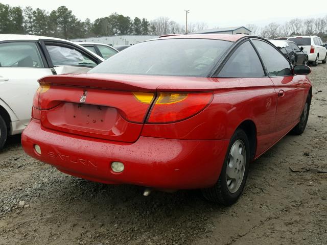 1G8ZR12792Z296965 - 2002 SATURN SC2 RED photo 4