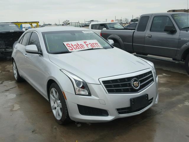 1G6AA5RAXE0109506 - 2014 CADILLAC ATS SILVER photo 1