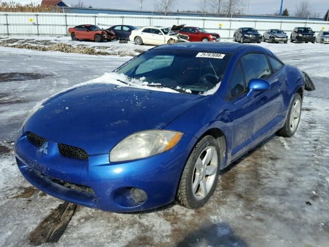 4A3AK24F16E031324 - 2006 MITSUBISHI ECLIPSE GS BLUE photo 2