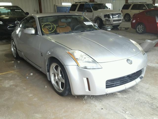 JN1AZ34EX4T051059 - 2004 NISSAN 350Z COUPE SILVER photo 1