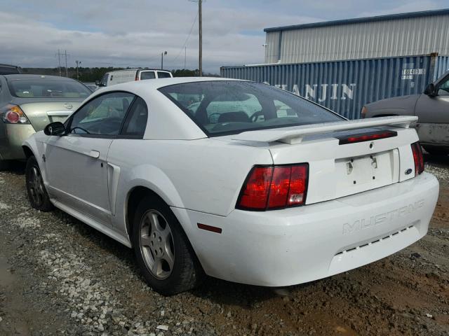 1FAFP40423F318824 - 2003 FORD MUSTANG WHITE photo 3