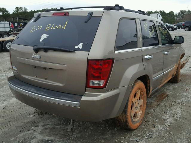 1J4HS58N56C103667 - 2006 JEEP GRAND CHER TAN photo 4