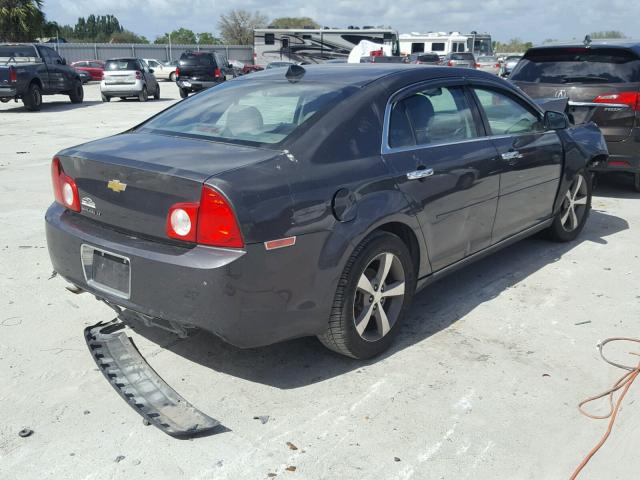 1G1ZC5E05CF352523 - 2012 CHEVROLET MALIBU 1LT GRAY photo 4