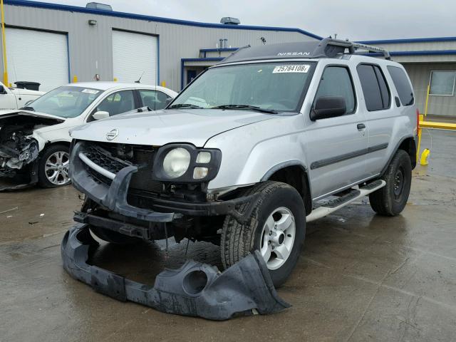 5N1ED28Y34C687071 - 2004 NISSAN XTERRA XE SILVER photo 2