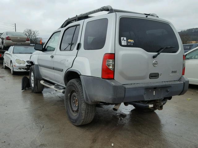 5N1ED28Y34C687071 - 2004 NISSAN XTERRA XE SILVER photo 3