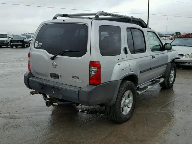 5N1ED28Y34C687071 - 2004 NISSAN XTERRA XE SILVER photo 4