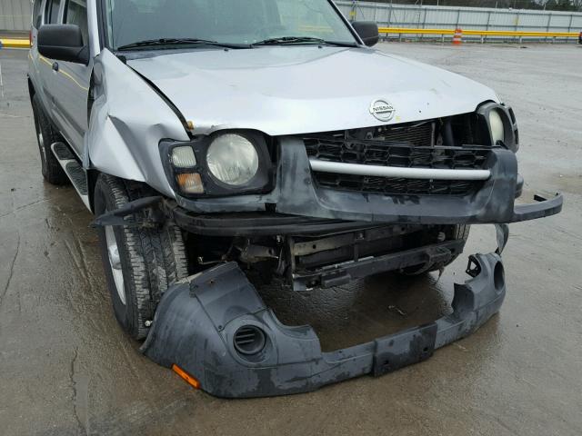 5N1ED28Y34C687071 - 2004 NISSAN XTERRA XE SILVER photo 9