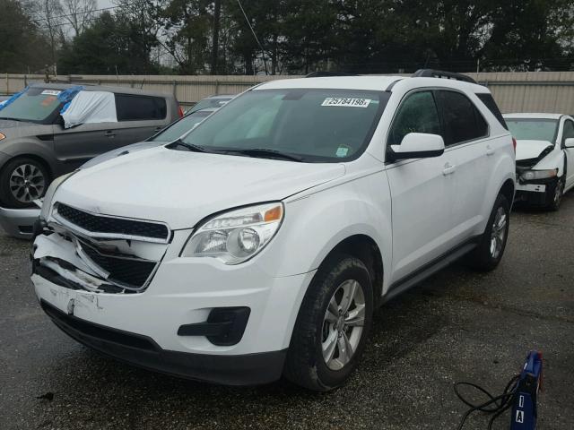 2CNALDEW8A6318176 - 2010 CHEVROLET EQUINOX LT WHITE photo 2