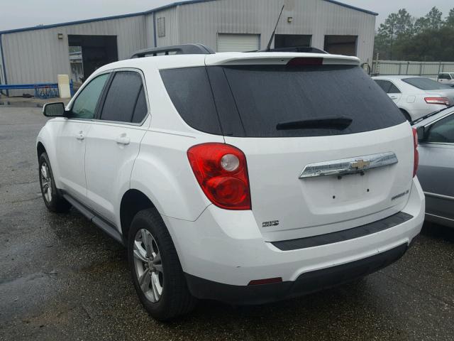 2CNALDEW8A6318176 - 2010 CHEVROLET EQUINOX LT WHITE photo 3