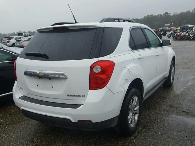 2CNALDEW8A6318176 - 2010 CHEVROLET EQUINOX LT WHITE photo 4