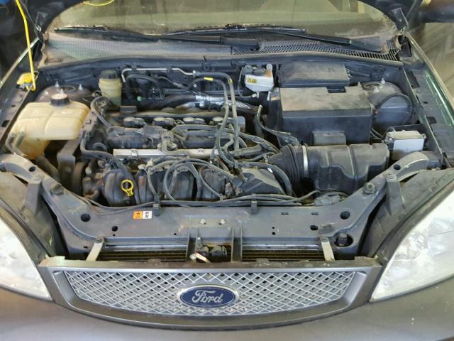 1FAFP38Z85W156128 - 2005 FORD FOCUS GRAY photo 7