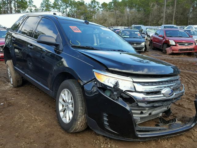 2FMDK3GC5DBE16364 - 2013 FORD EDGE SE BLACK photo 1