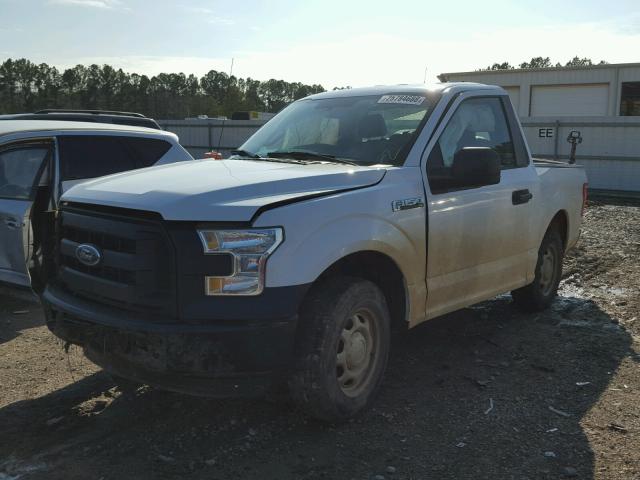 1FTMF1C84GFC26721 - 2016 FORD F150 WHITE photo 2