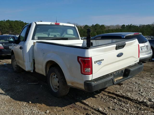 1FTMF1C84GFC26721 - 2016 FORD F150 WHITE photo 3