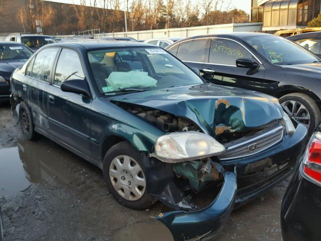 2HGEJ6611XH530135 - 1999 HONDA CIVIC BASE GREEN photo 1