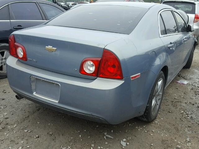 1G1ZH57B99F162247 - 2009 CHEVROLET MALIBU 1LT BLUE photo 4