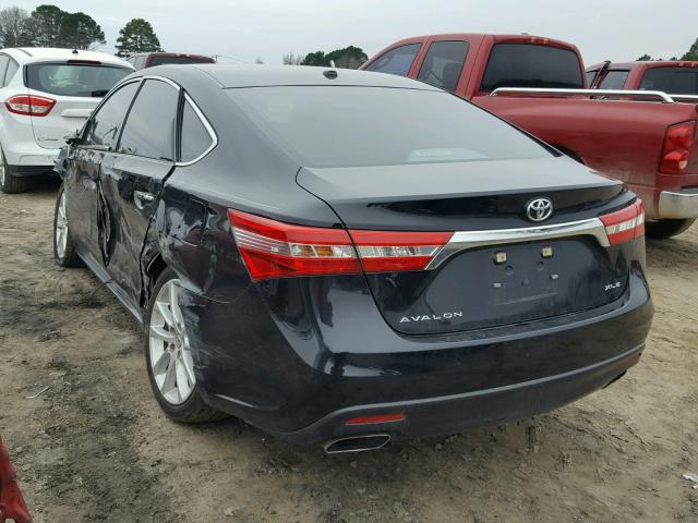 4T1BK1EB9DU035181 - 2013 TOYOTA AVALON BAS BLACK photo 3