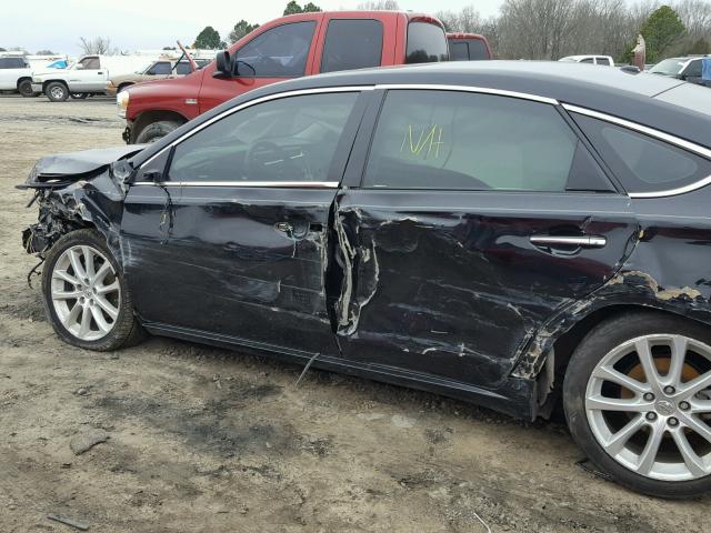 4T1BK1EB9DU035181 - 2013 TOYOTA AVALON BAS BLACK photo 9