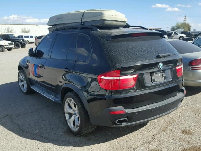 5UXFE83518LZ98928 - 2008 BMW X5 4.8I BLACK photo 3