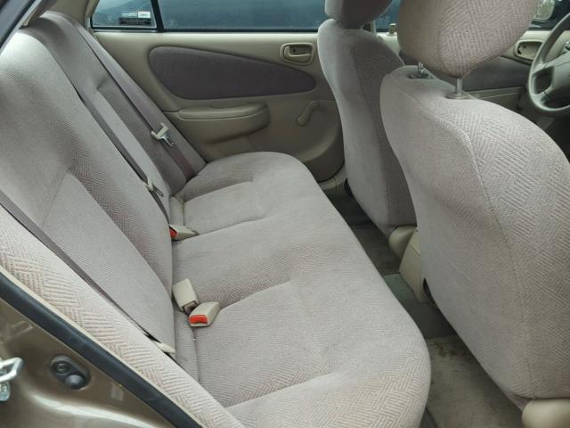 1Y1SK5282YZ422261 - 2000 CHEVROLET GEO PRIZM 棕色 照片 6