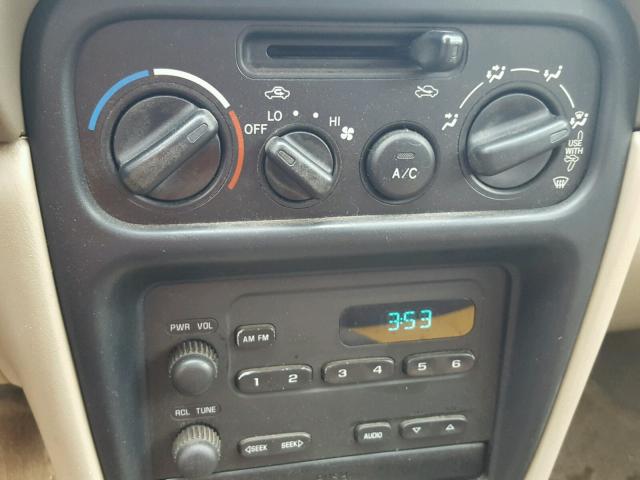 1Y1SK5282YZ422261 - 2000 CHEVROLET GEO PRIZM 棕色 照片 9