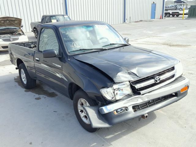 4TANL42N7XZ539407 - 1999 TOYOTA TACOMA BLACK photo 1