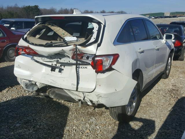 5J8TB3H35GL017393 - 2016 ACURA RDX BASE WHITE photo 4