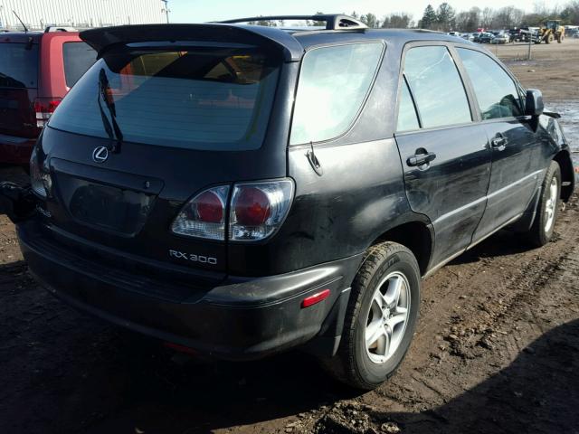 JTJHF10U030304022 - 2003 LEXUS RX 300 BLACK photo 4