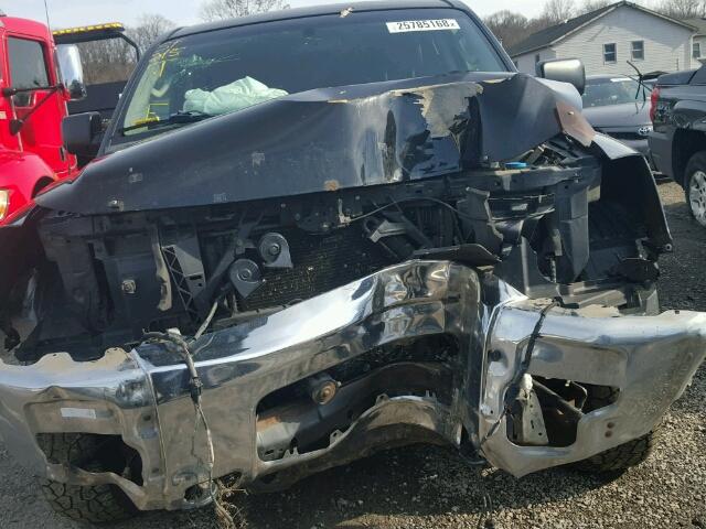 1N6AA07B77N223820 - 2007 NISSAN TITAN XE BLACK photo 9