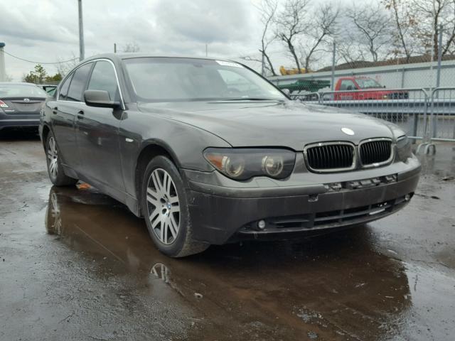 WBAGL634X3DP62303 - 2003 BMW 745 I GRAY photo 1