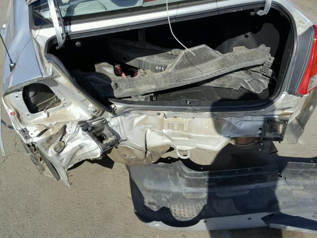 KNAFE122X85581664 - 2008 KIA SPECTRA EX SILVER photo 9