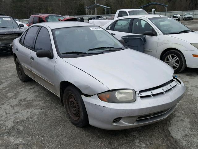 1G1JC52F337206931 - 2003 CHEVROLET CAVALIER SILVER photo 1