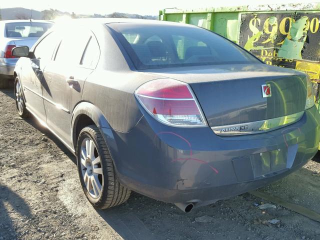 1G8ZS57N07F220563 - 2007 SATURN AURA XE GRAY photo 3