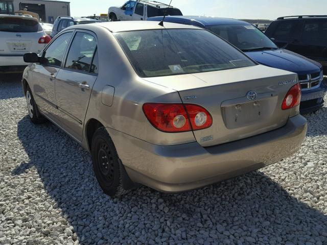 1NXBR30E56Z690899 - 2006 TOYOTA COROLLA CE TAN photo 3